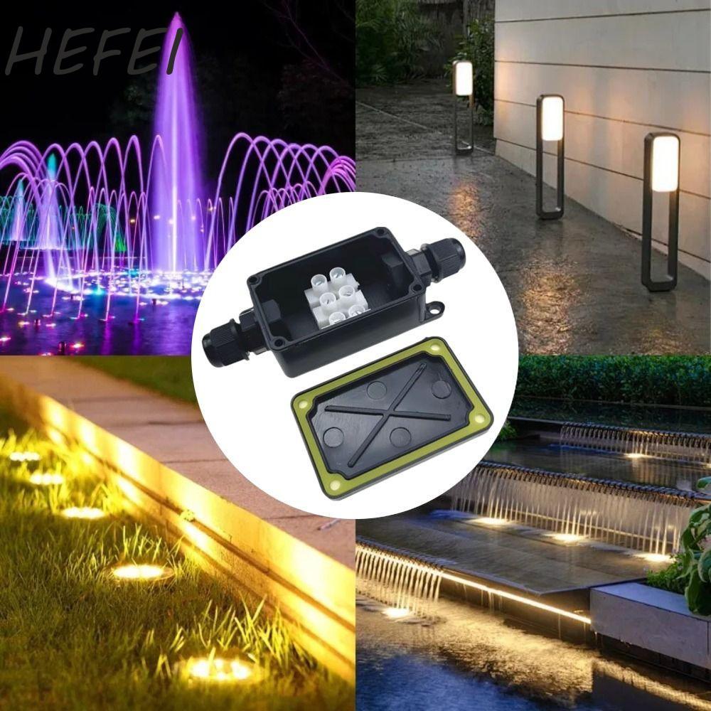 Đầu nối cáp HEFEI, Hộp nối IP66 3mm-6.5mm, Hộp nối IP66 chống bụi bền bỉ Đèn ngoài trời
