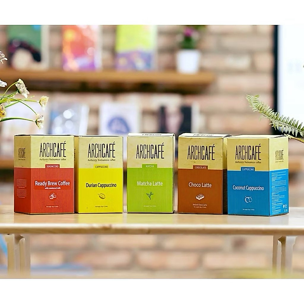 Archcafe - Hộp Cà phê Hoà Tan Archcafe Các Vị