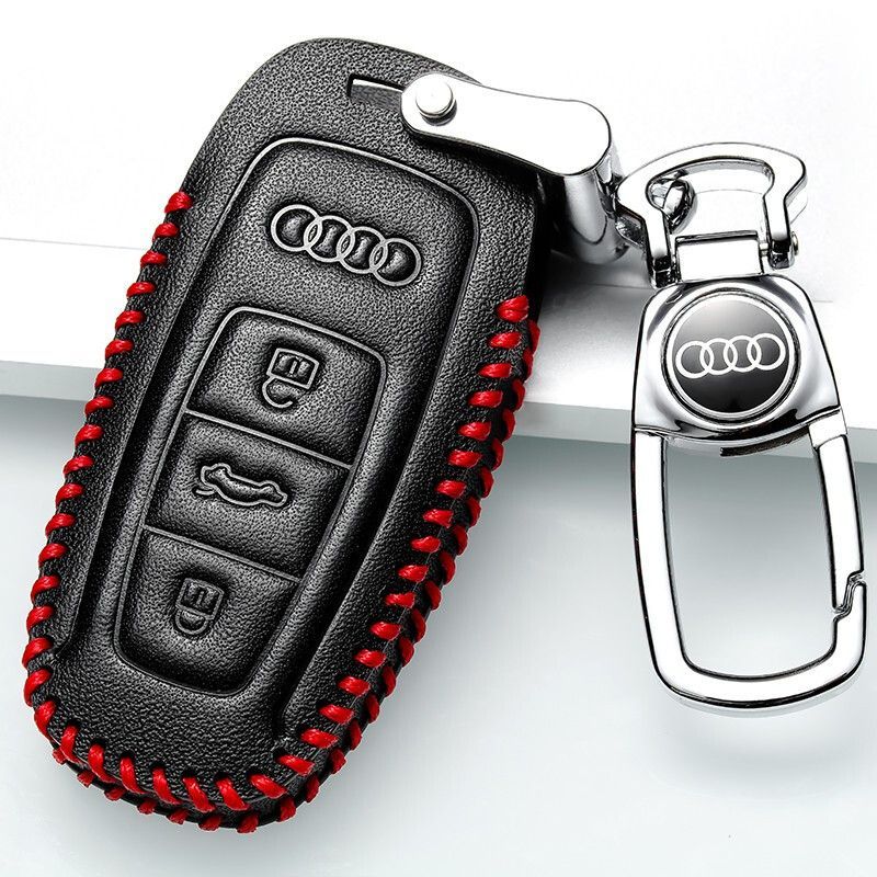 2019 Audi A6L Chìa Khóa Da Thật Chính Hãng 18 A6L Xe Chuyên Dụng Chìa Khóa Xe Audi Cũ Điều Khiển Từ 