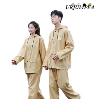 URJUMPEA - Áo Mưa và Quần Mưa Cho Xe Đạp, Mềm Mại với Sọc Phản Quang, Chống Thấm Nước