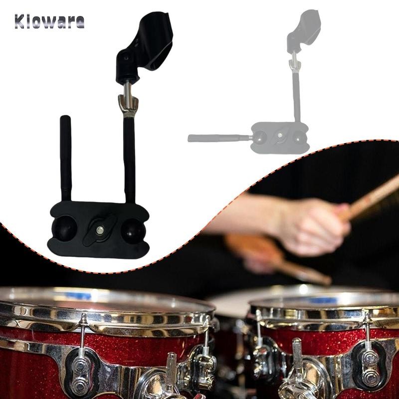 Cymbal Stand Mic Mount Connector Arm Chống mài mòn Kẹp Mic tiện lợi