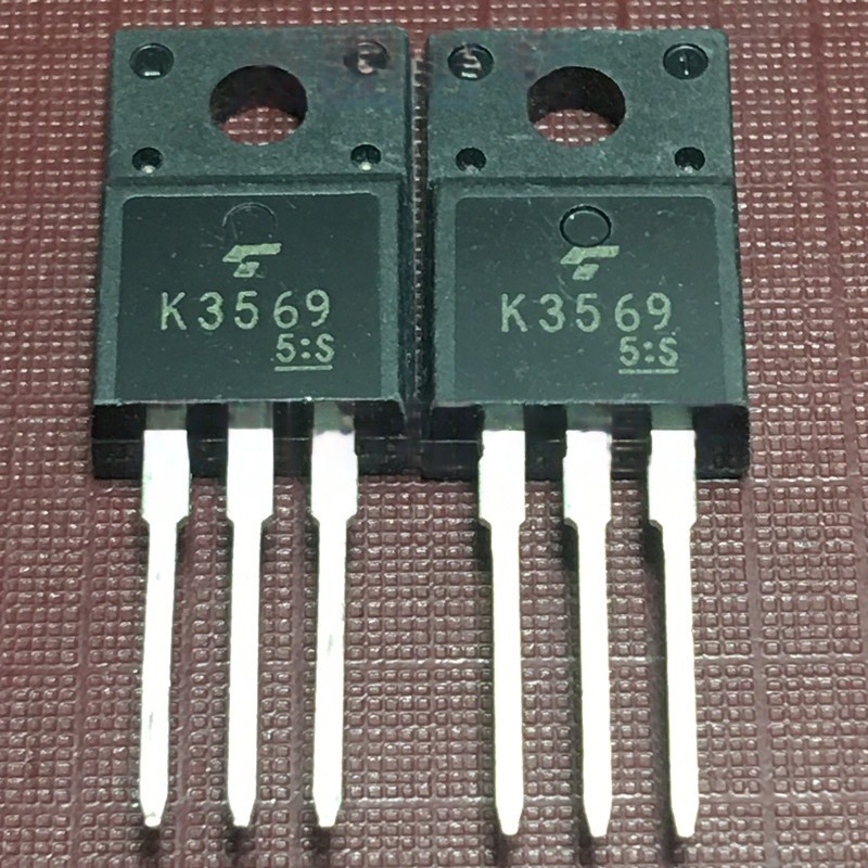 ((1 cái) Phụ tùng điện tử K3569 2SK3569 Hàng có sẵn Ống hiệu ứng trường TO-220F 600V 10A MOS