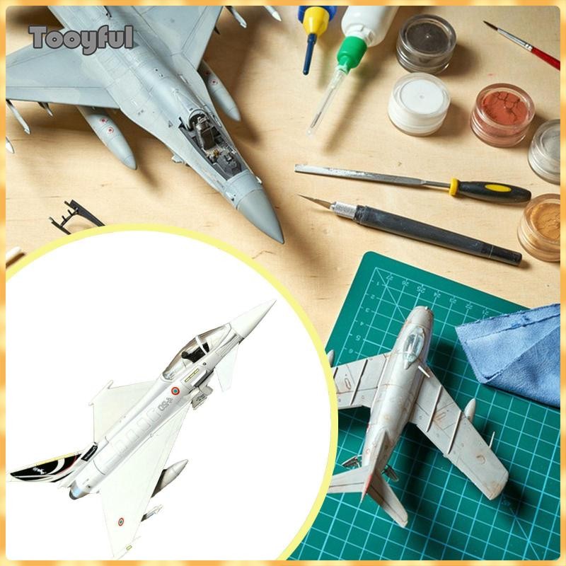 Tooyful 1 / 100 Ef2000 Máy Bay Tiêm Kích Phản Lực Sưu Tập Diecast Máy Bay Để Bàn Trang Trí Eurofight