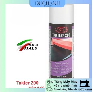 Chai xịt vệ sinh băng chuyền - Siliconi Takter 200