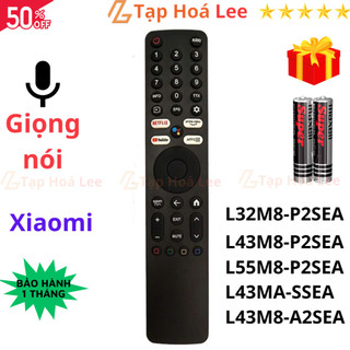 Remote điều khiển tivi Xiaomi Mã 01 giọng nói điều khiển TV Xiaomi Smart - Tặng kèm pin - TH Lee 