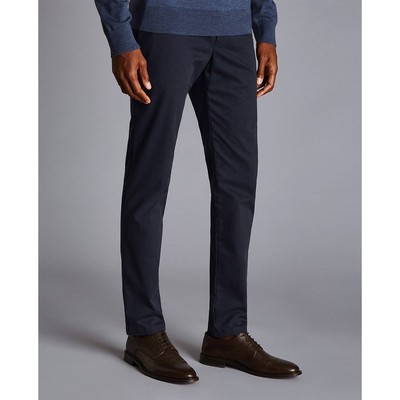 CHARLES TYRWHITT - Quần nam phom ôm thời trang Ultimate Non Iron Chinos_TRC0270-NAV