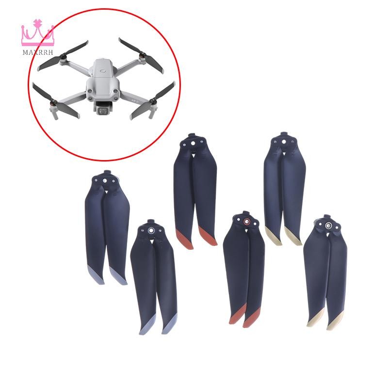 Maxrrh 7238 Tiếng Ồn Thấp Đạo Cụ Cánh Quạt Cho Mavic Air 2 / AIR 2S 7238F Cánh Thay Thế Đạo Cụ Lưỡi 