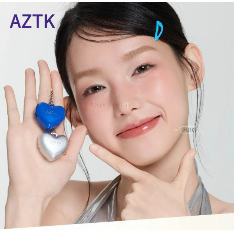 Thạch môi hình trái tim AZTK, Men môi gương, dưỡng ẩm, tăng cường làn da