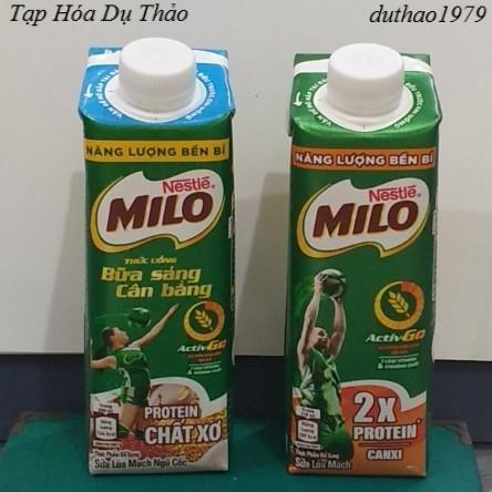 Sữa Milo lắp vặn hộp 200ml/210ml