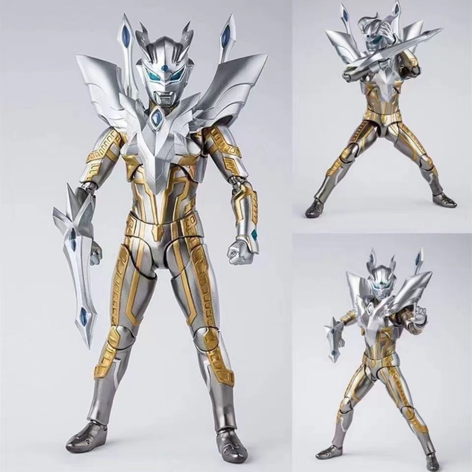 Golden Sero Ultraman Joint Puppet Ultimate Shining Movable Toy Hình Glowing Puppet Model Movable-1y1