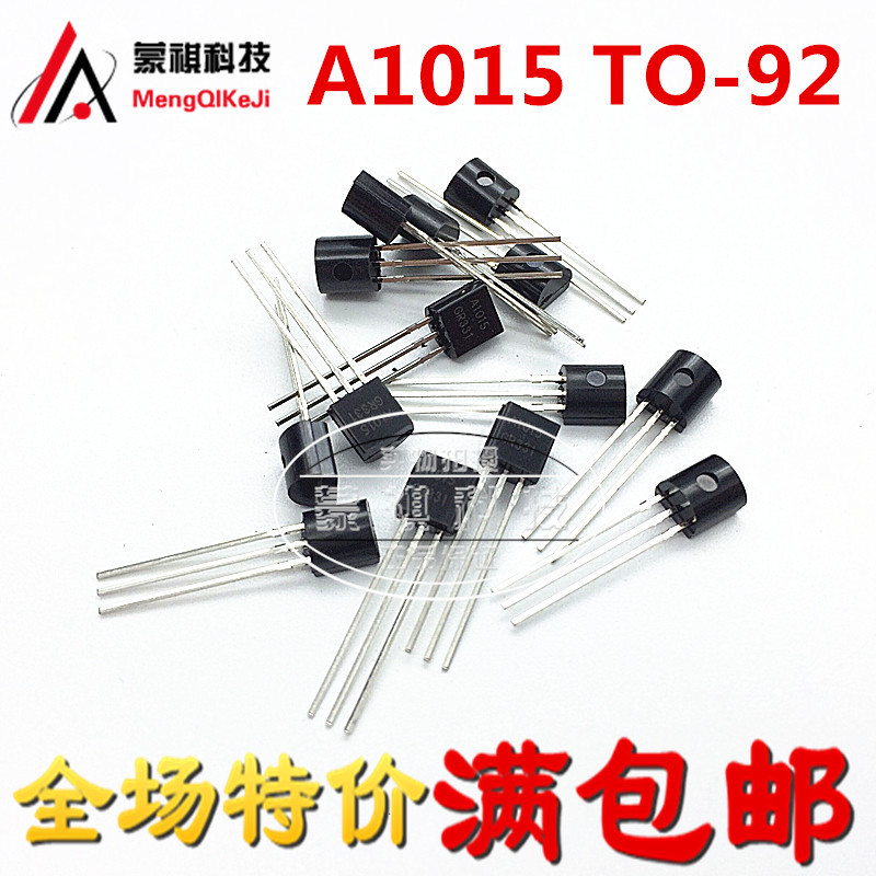 Triode A1015 2SA1015 PNP Ống nguồn âm thanh Cắm vào TO-92