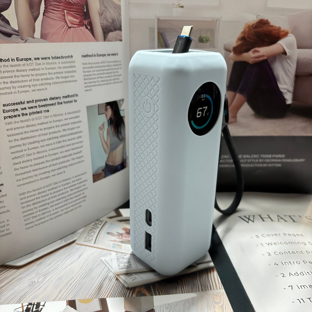 Thích hợp cho Anker Zolo Anker A1695 Power Bank Vỏ bảo vệ silicon chuyên dụng Chống sốc Chống trượt