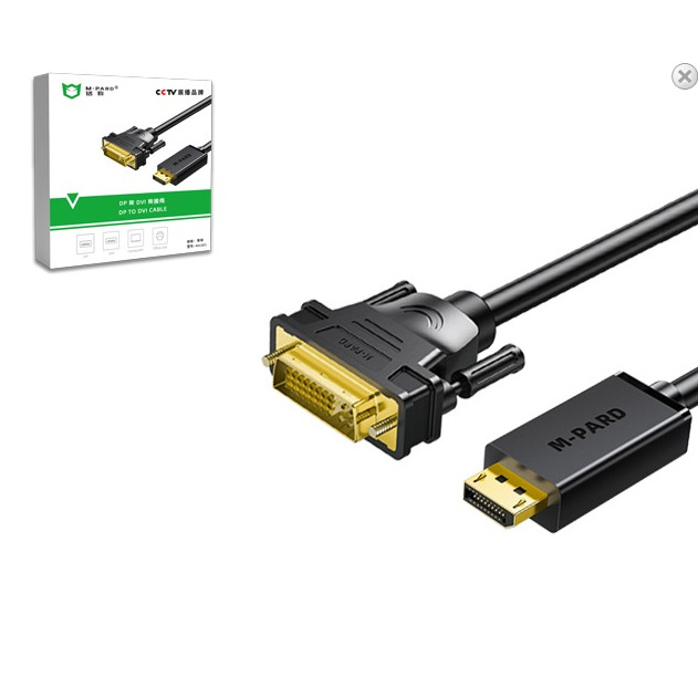 Cable Displayport ra DVI (24+1) M-pard 1.8m MH301. Cáp chuyển từ Displayport ra DVI (24+1) M-pard MH