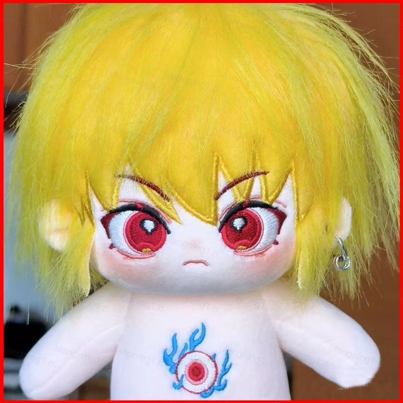 GL HUNTER HUNTER Kurapika Plushie Manga Hàng hóa Bông dễ thương Đồng hành Búp bê sang trọng GL