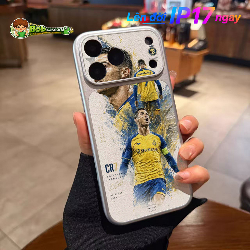 CR7-Ốp Lưng iPhone TPU Chống Bẩn, Ôm Máy Gọn, Bảo Vệ Camera - iP 11/12/13/14/15/16/17 Mini/Plus/Pro/