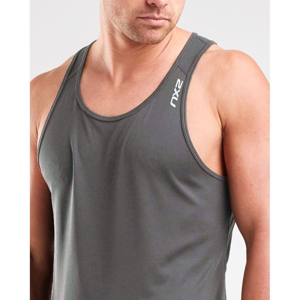 Áo nam chạy bộ ba lỗ 2XU XVENT G2 Singlet