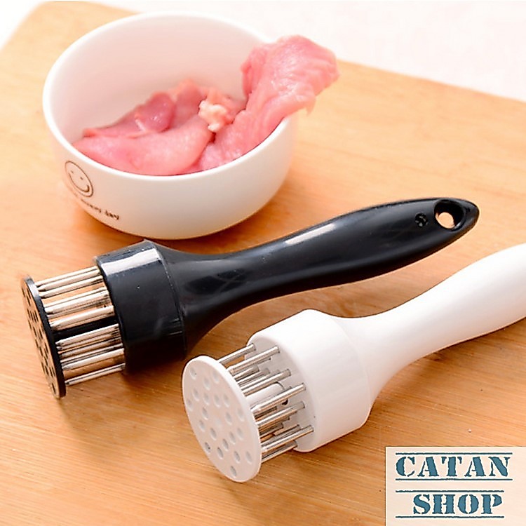 Combo 2 Dụng cụ dần thịt cao cấp, xuất khẩu Đức, làm mềm thịt bò, bít tết, beefsteak, Meat Tender GD