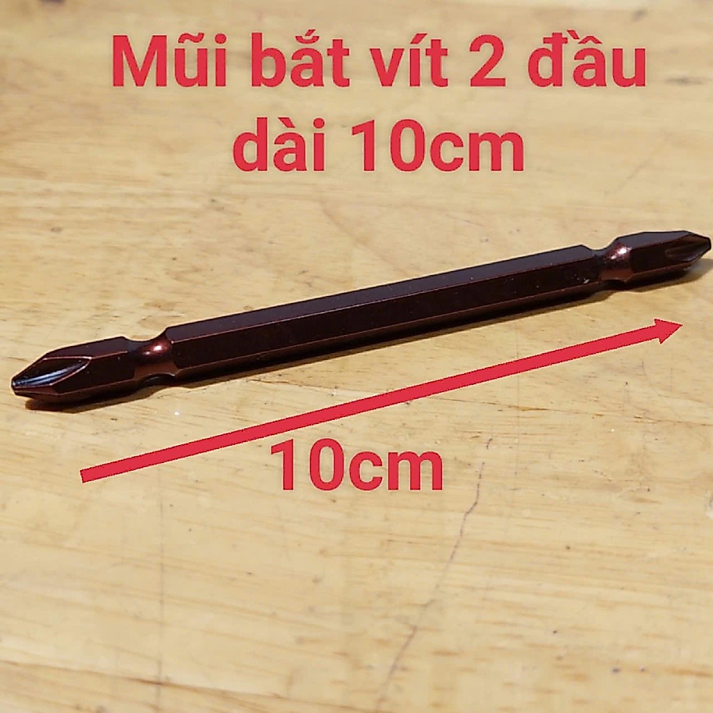 Mũi bắn vít 2 đầu KAPUSI JAPAN