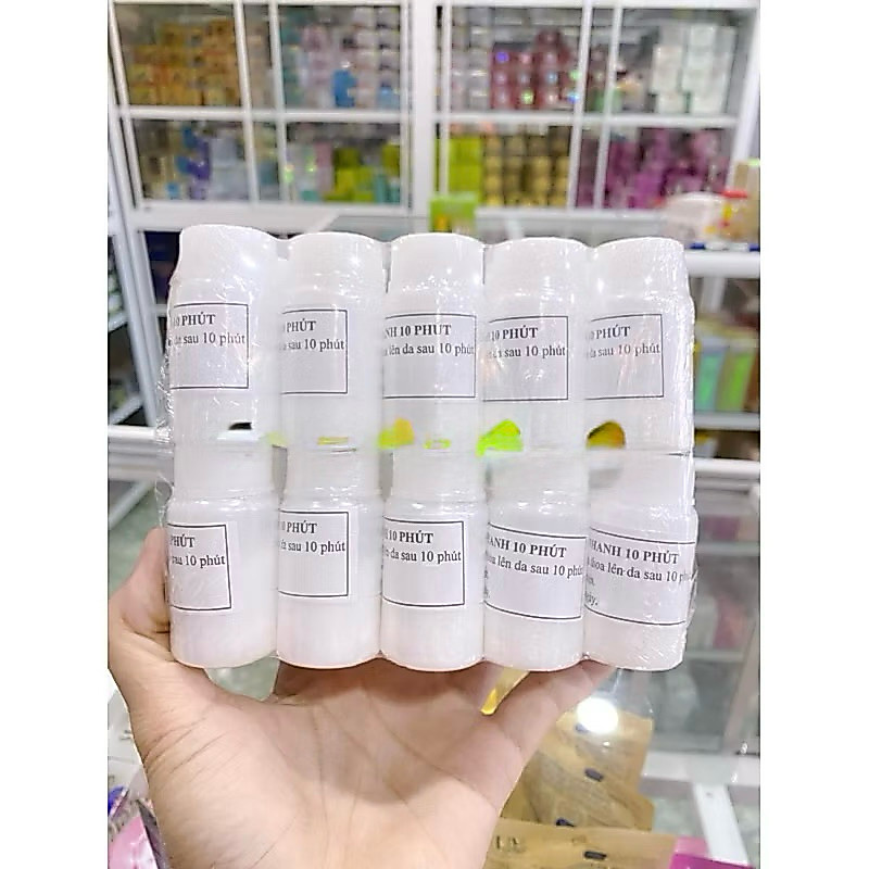 1 Lố 10 cặp tẩy Trắng Da Cấp Tốc ( Tắm Trắng)