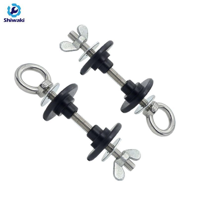 2 Miếng Lưới Kéo Xuống Đính Kèm Hạng Nặng Kéo Đính Kèm Squat Giá Neo Bu Lông Điều Chỉnh Trọng Lượng 