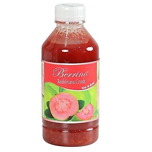 Sinh Tố Berino Vị Ổi Hồng 1 Lít- Dùng trong pha chế trà trái cây, trà sữa, làm bánh