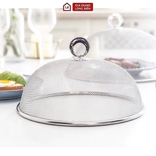 Lồng bàn tròn size 40cm bằng thép không rỉ