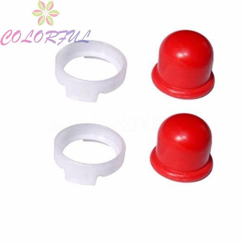 Carburetor Oil Bulb Cups Oil Primer Bulb cup Red 2pcs Stratton 494408 hot