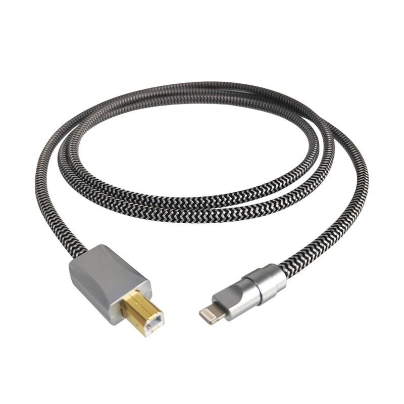 Đầu chuyển Lightning sang USB-C OTG hỗ trợ âm thanh chất lượng cao cho DAC và điện thoại bền