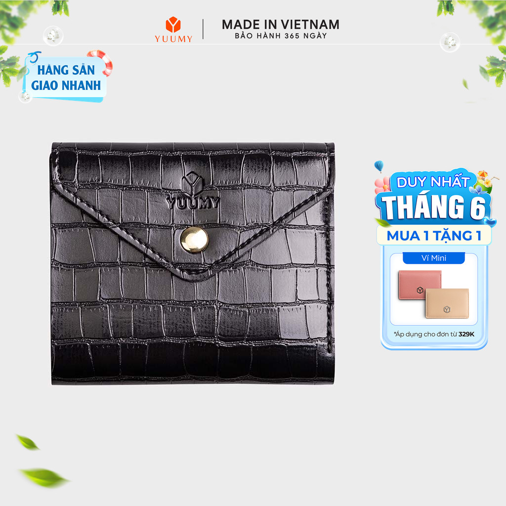 Ví Yuumy (Thời trang nữ cầm tay mini -Ví da Verein YV77)