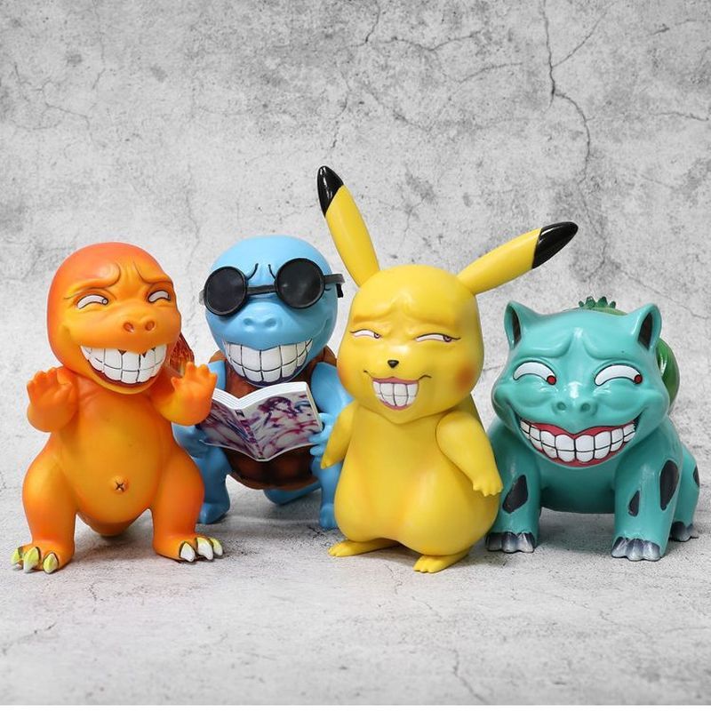 Anime Pokemon Wretchy Ngộ nghĩnh Pikachu Ếch Hạt Jenny Rùa Nhỏ Lửa Rồng Hình