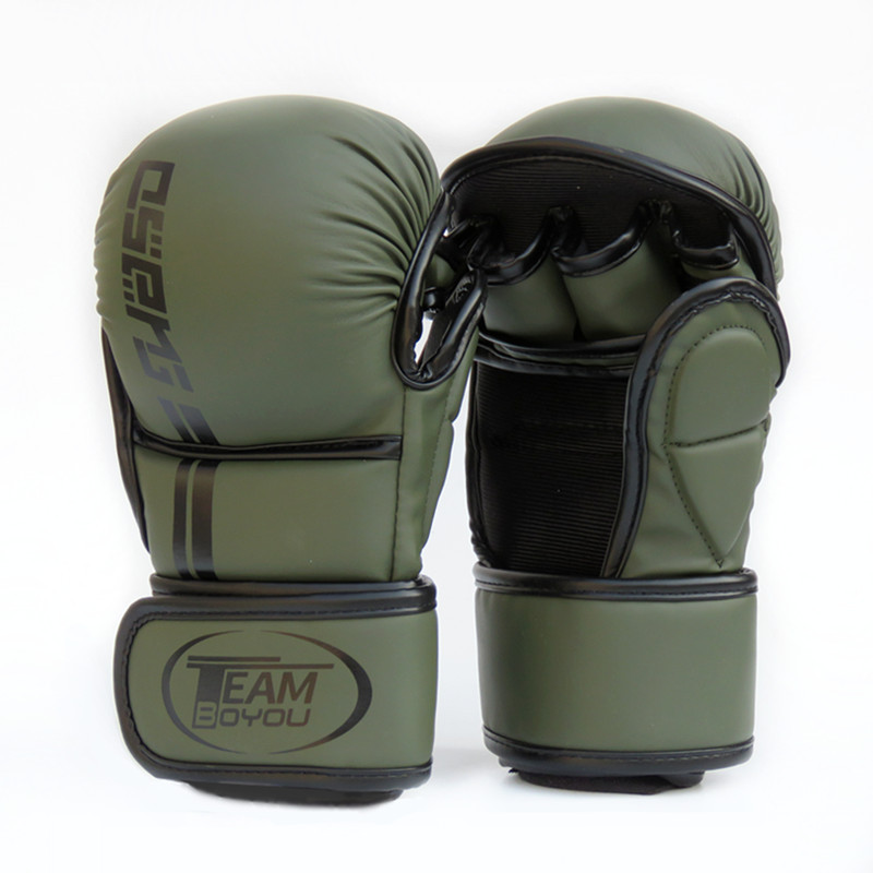 Professional MMA Boxing Glove Children Thickened Fight Men and Women Sandbag Half Finger Boxing Glov