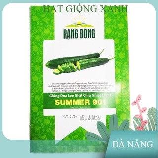 Dưa Leo Nhật Chịu Nhiệt Trái Dài 901 (0.5g) , chuyên dụng làm vườn