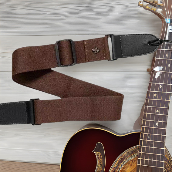 Dây Đàn Guitar Acoustic Đàn Guitar Điện Bass Đa Năng Chèn Chọn Dây Đeo Cotton Nguyên Chất Cross Guit