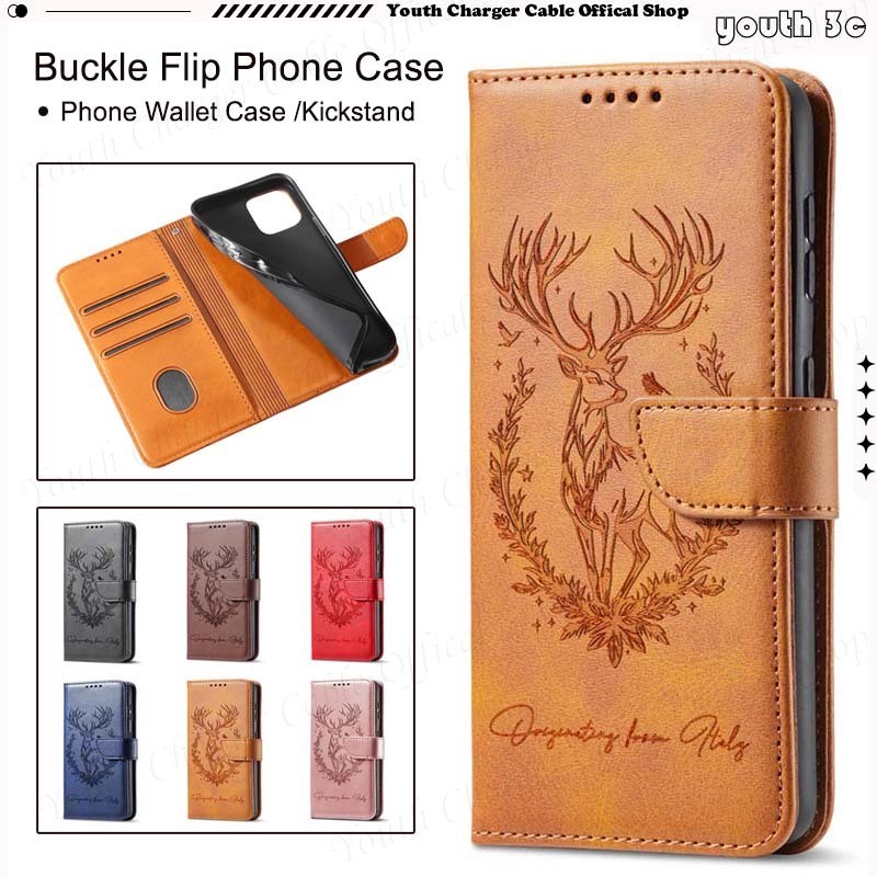 Dành Cho Vivo iQOO 7 8 8 Pro 9 9 Pro 10 10 Pro 13 Z7 Z7X Z8 Z8X Z9X Z9S Khóa Nổi Lật Ốp Điện Thoại D