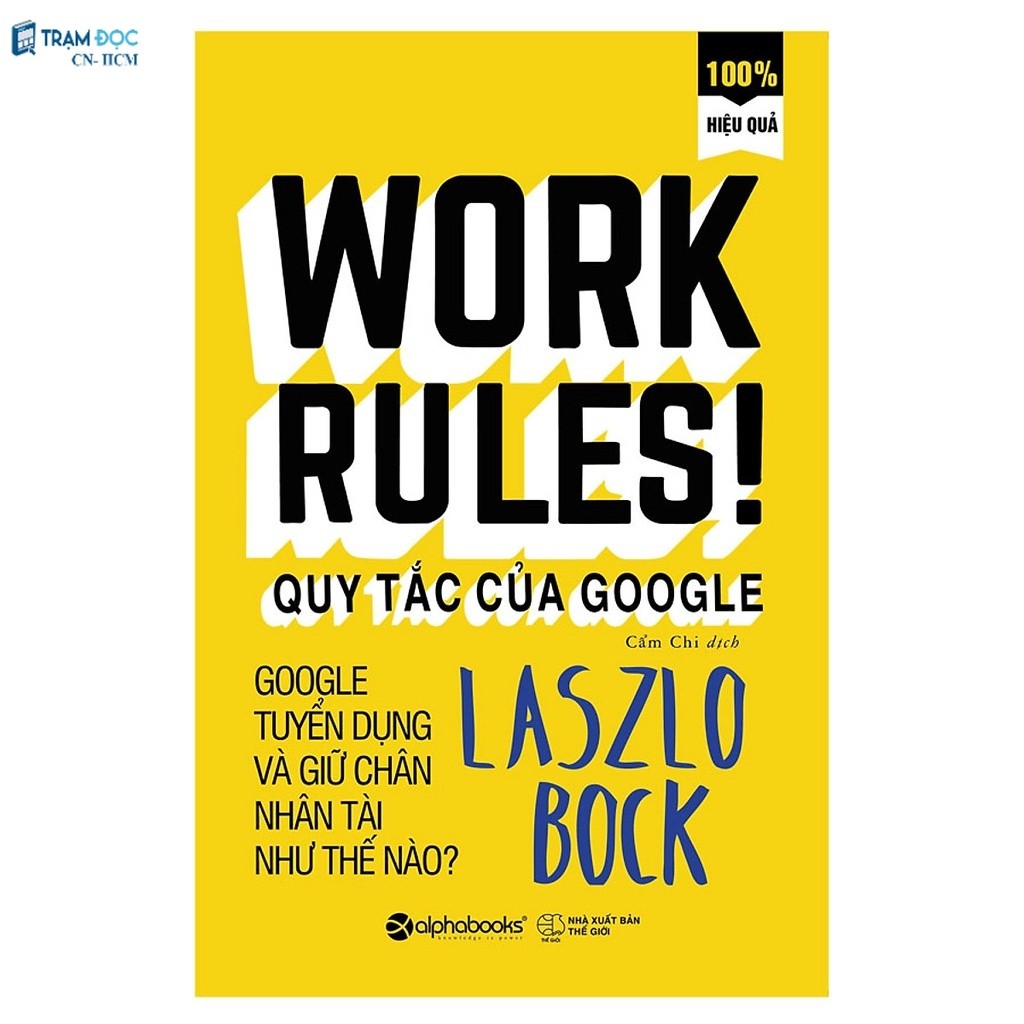 Sách - Quy Tắc Làm Việc Của Google