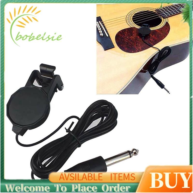 Đàn Guitar Acoustic Pickup Clip Pickup Free Hole Clip Pickup Dân Gian Cổ Điển Đàn Ukulele Pickup Cho
