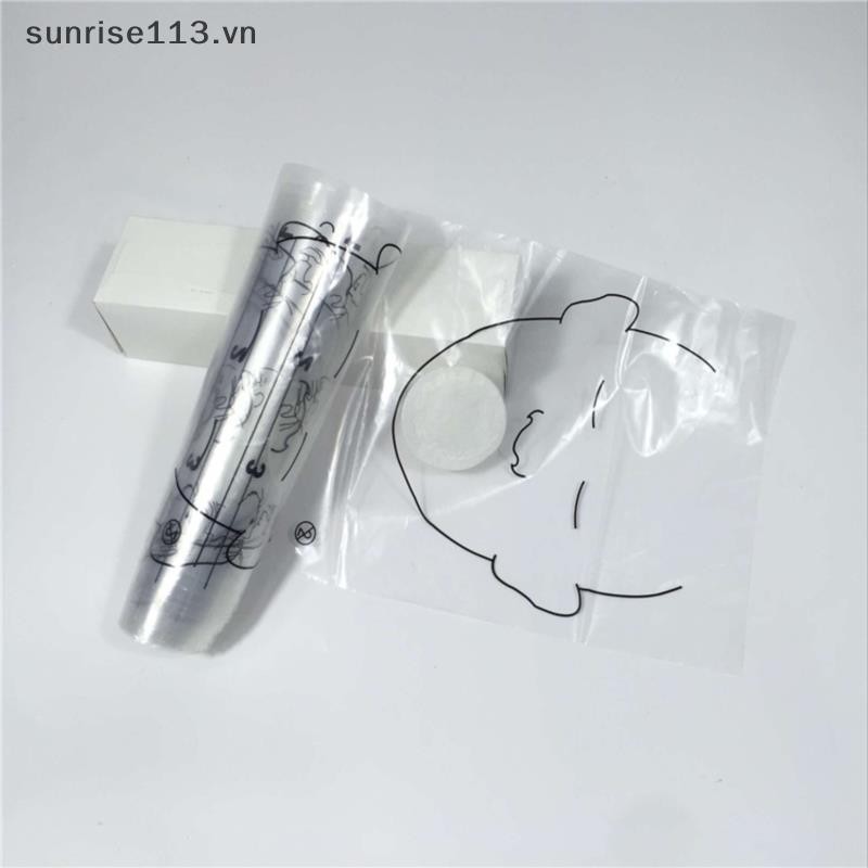 SR Beauty 36 Cái / Cuộn Mặt nạ hồi sức CPR Tấm chắn mặt CPR cho Bộ sơ cứu huấn luyện CPR.