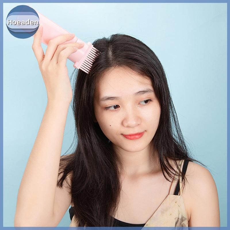 Hoeaden Thuốc Nhuộm Tóc Chai Làm Sạch Khô Dầu Gội Nồi Thuốc Nhuộm Dán Màu Chăm Sóc Tóc Nồi Dầu Gội C