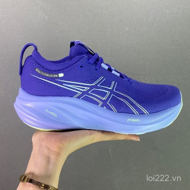 Gel-Nimbus 26 - Giày chạy bộ nam nữ đệm nhẹ 1012B601-401