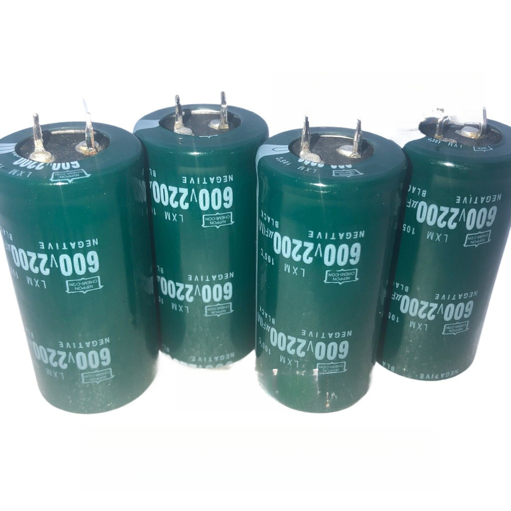 2 Chiếc Tụ Mạng Bất Khả Chiến Thắng 2200UF 600V Tụ Điện Phân Hulin 600V2200UF Thiết Bị Bảo Quản / Tụ