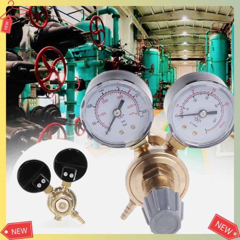 Van đo điều chỉnh áp suất Regulator KEG Beer, đồng hồ đo chỉnh áp suất cho craft beer 🔰AsiaMart24h🔰