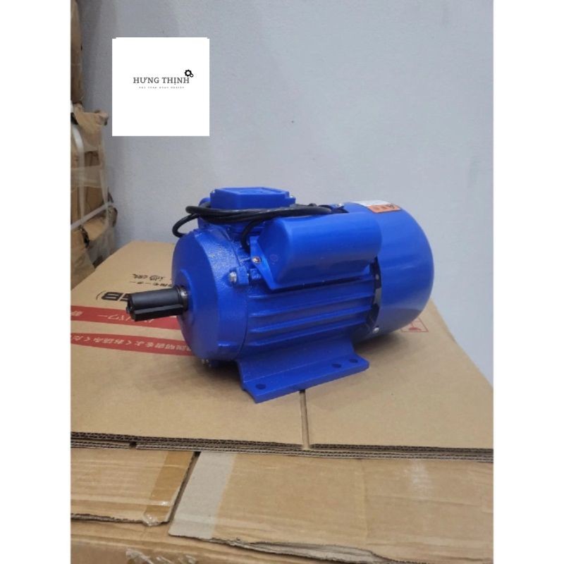 Mô Tơ 1.5 KW Tốc Nhanh 2900 Vòng/Phút Lắp Máy Tẽ Ngô Lúa , Thái Chuối Các Loại Máy Nông Nghiệp BH 6 