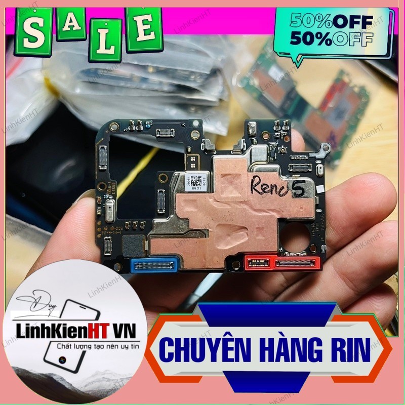 Main Oppo Reno 5 4G CPH2159 Rin Bóc Máy / Mainboard / Bo Mạch Chủ Oppo Reno 5 4G CPH2159