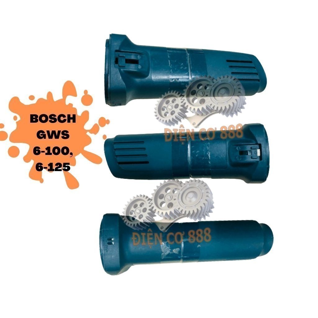 Bộ vỏ nhựa máy mài BOSCH GWS 6-100, GWS 6-125, GWS 060, GWS 5-100 (MOTOR HOUSING + HOUSING COVER BLU