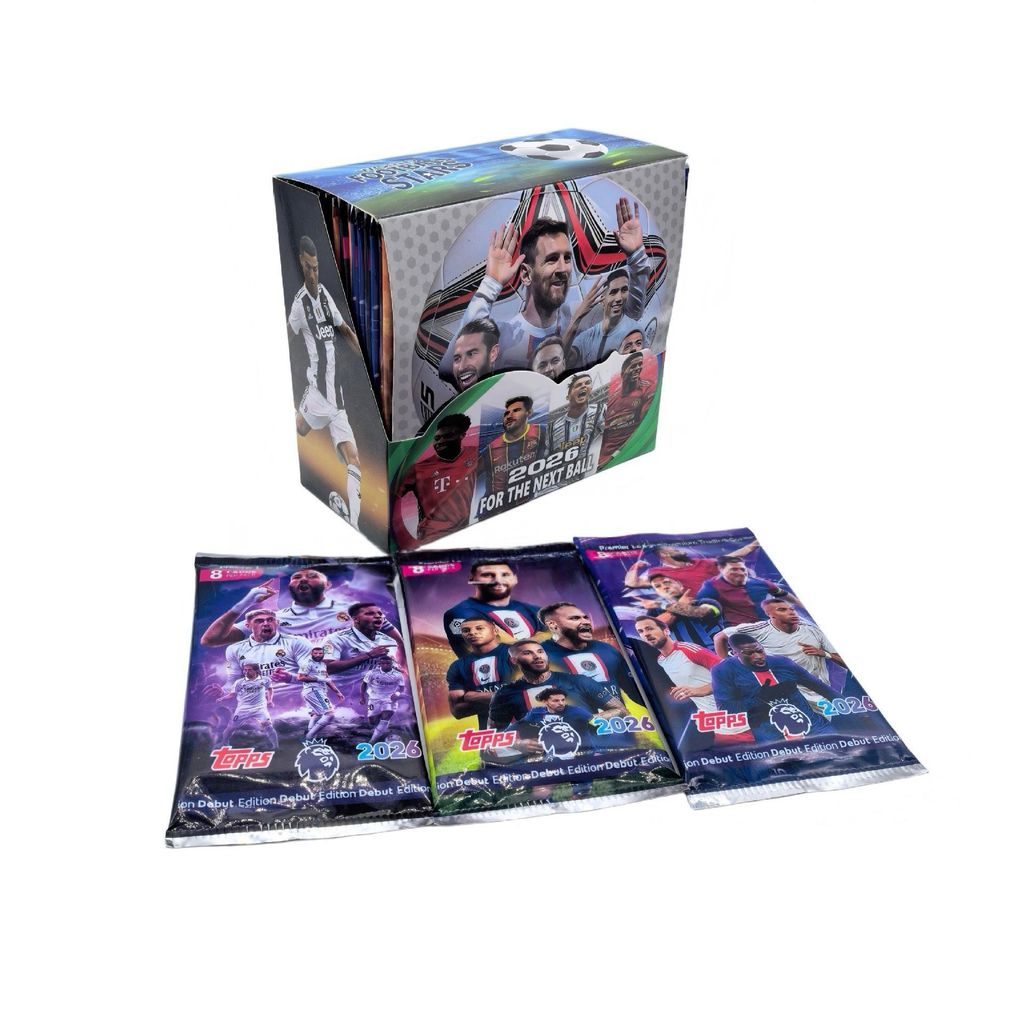 World Cup Star Card Megamo Football Star Card Collection Card Hộp bí ẩn Đồ chơi trẻ em [Y]