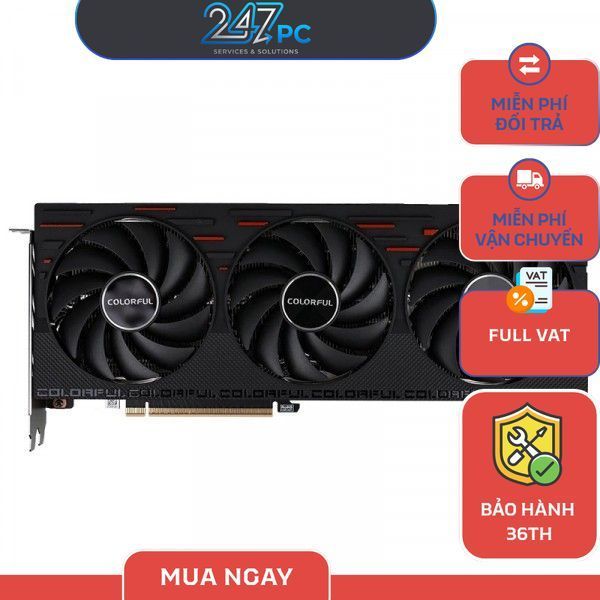 [NEW FULL VAT] VGA CARD MÀN HÌNH Colorful GeForce RTX 5070 Gaming 12GB-V - CHÍNH HÃNG BẢO HÀNH 3 NĂM | BigBuy360 - bigbuy360.vn