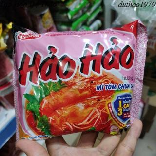 Mì hảo hảo tôm chua cay gói 75g combo 3 gói