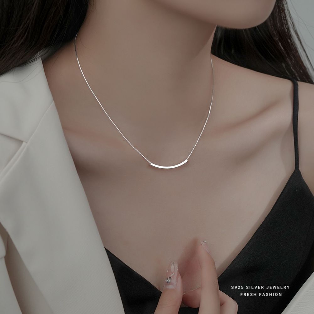 Vòng cổ bạc bạc bạc bạc S999 dành cho nữ S999