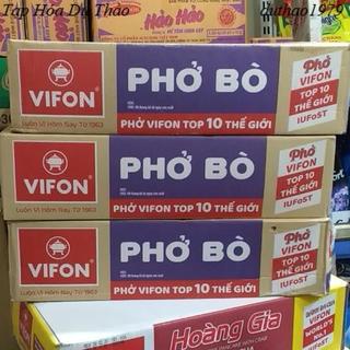Thùng Phở Bò Vifon Gói 65g ( thùng 30 gói )