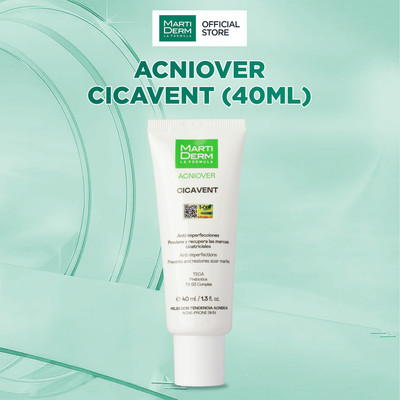 Kem Dưỡng Da Dầu Mụn Mờ Thâm MartiDerm Acniover Cicavent (40ml)
